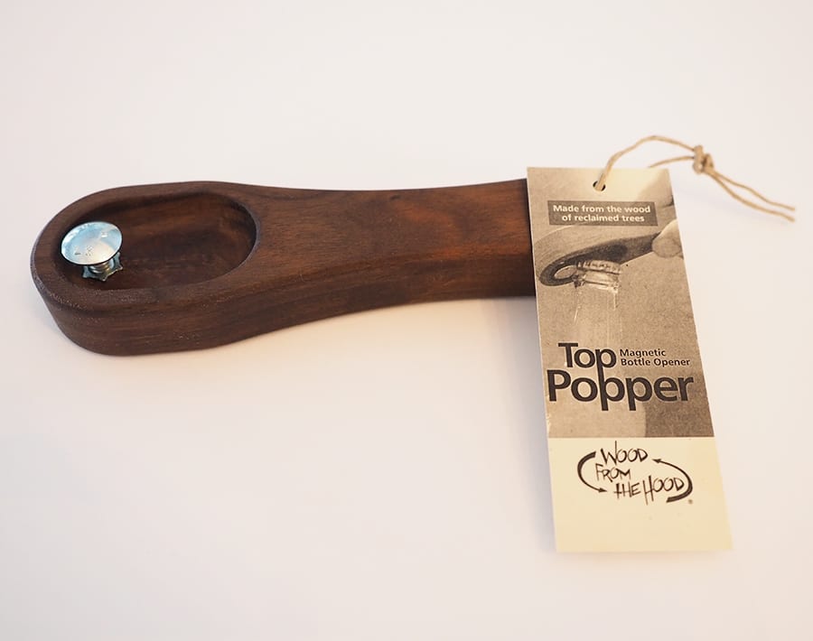 Top Popper Mini Bottle Opener - Catalpa - Wood From The Hood