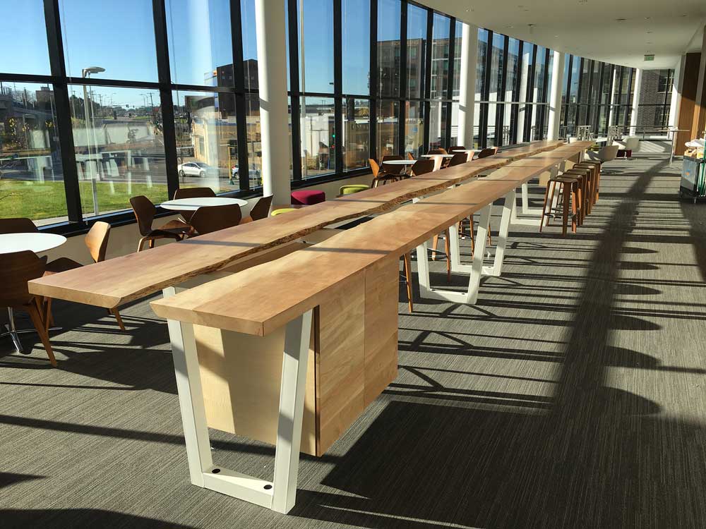 Be The Match - 42' Live Edge Conference Table