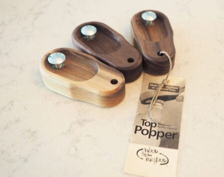 Top Popper "Mini" Bottle Opener - White Oak
