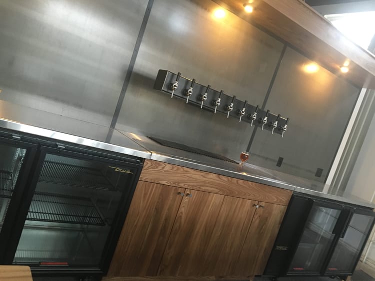 Reclaimed Wood - Commerical Kitchen Cabinets - Dangerous Man Brewing Co. - Minneapolis