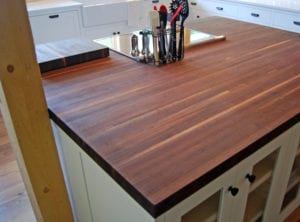 Center Island Counter Top - Cannon Family Fallen Walnut Tree
