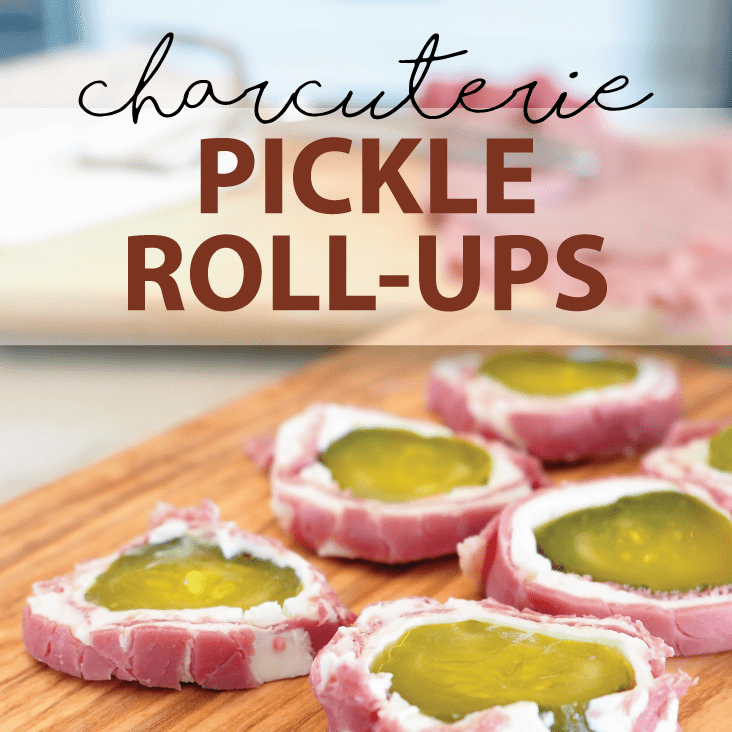 Charcuterie Pickle Rollups Quick Appetizer
