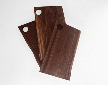 Natural Edge Cutting Boards - Black Walnut