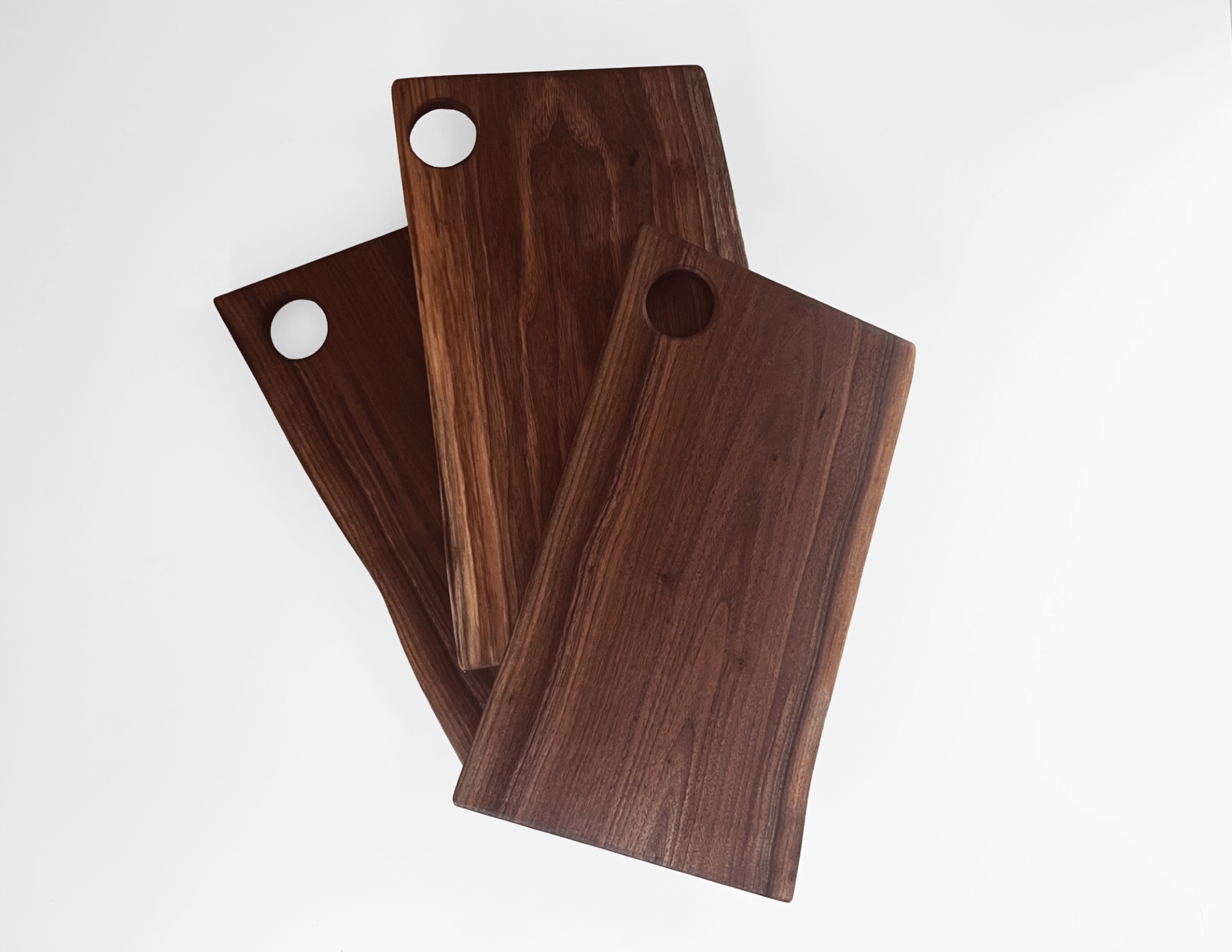 SM Walnut Cutting Board - Group Horizontal