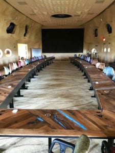 Urban Wood Conference Table | Custom Wood Furniture | Wood From The Hood | Minneapolis | Epic