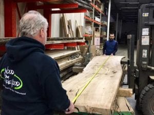 Natural Edge Wood Slabs Reclaimed Urban Wood From the Hood Ash