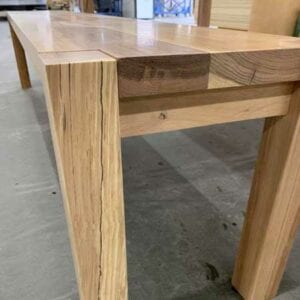 White Oak Table - Quarter Sawn Spalted Sap Wood - Reclaimed Urban Wood From the Hood - Minneapolis