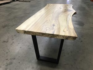 Live Edge Hackberry Table