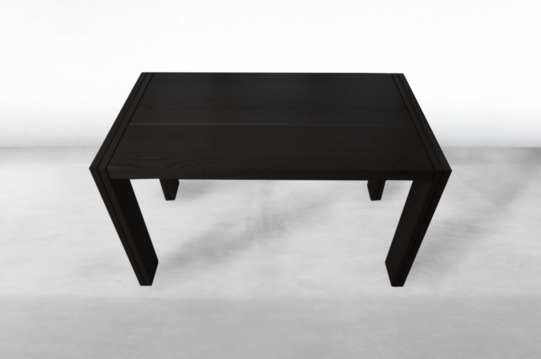 Crosby Ebony finish - white backdrop