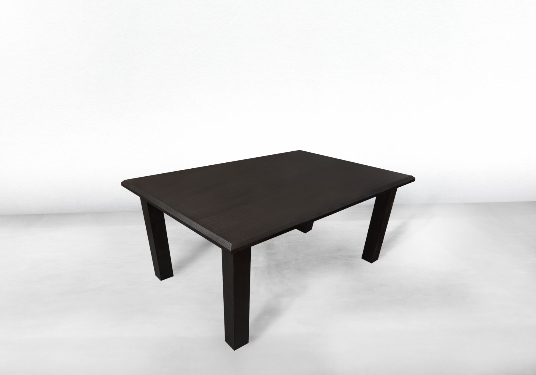 Longfellow square Ebony - white background