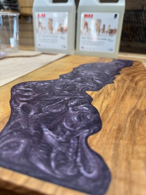 Epoxy Tray purple